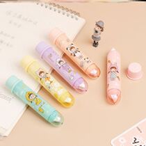 Double head correction with point glue hand tent Cute Cheap Double-sided Adhesive Correction Belt Girl Hearts Small Fresher Point Glue