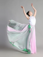 Розовый и зеленый (720-градусный двойной растяжение) износ с обеих сторон