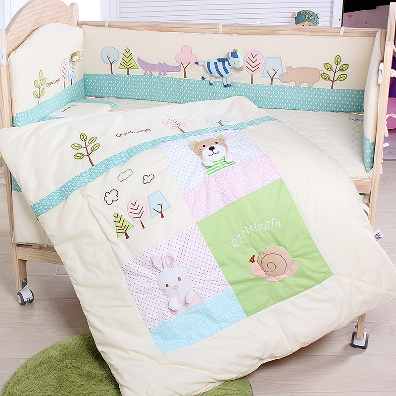 Baby quilt pure cotton four seasons universal newborn children baby thickened autumn and winter quilt kindergarten quilt can be removed