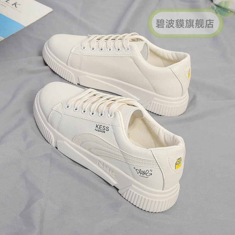 Small white shoes women's 2019 Autumn New Wild flat bottom shoes trendy shoes autumn casual white shoes casual autumn shoes women's shoes