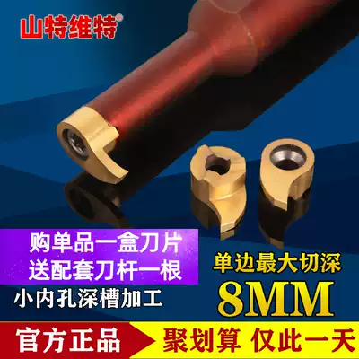 Sandvik bore cao dao grooving insert bore slotting Arbor bore arbor hole grooving tool nei cao dao
