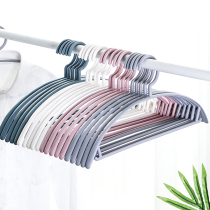 Clothes hang household non-marking non-slip drying rack Clothes support wardrobe storage and finishing special drying rack Clothes rack hook