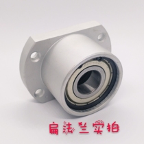 Trim flange bearing seat with buckle ring double bearing seat bearing fixed support BGCBB seat bearing bushing type