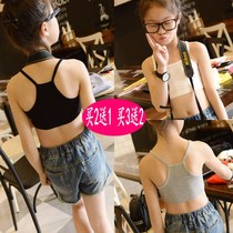 Girl No Marks Inside Wear Hair Nursery Mordale Childrens Underwear Little Vest Girl Thin harnesses students hit bottom summer