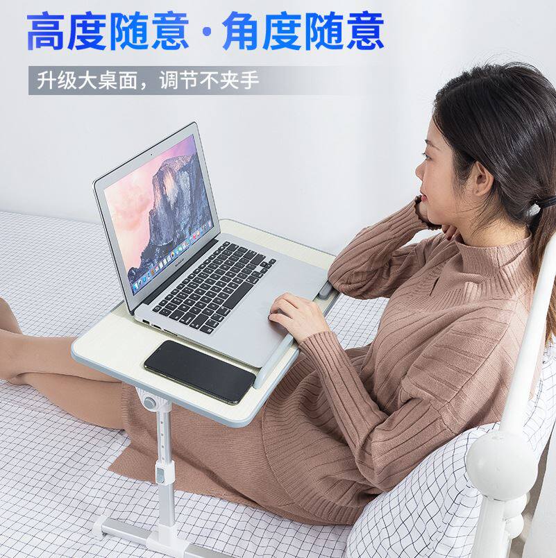Bed table floating window folding table student dormitory desknotebook lazy desk bedroom on small tableboard with large bedroom to study table writing table bedroom