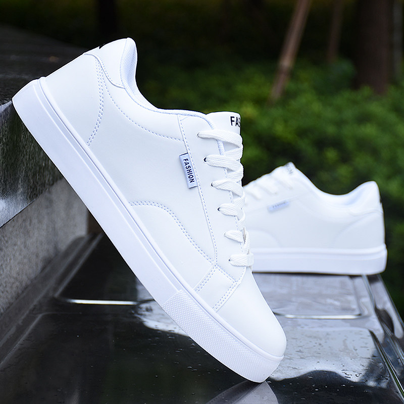Lovers Little White Shoes Men's Fall Sports Casual Shoes Men Tide Shoes Han Edition Students Waterproof Board Shoes Teenagers Shoes-Taobao