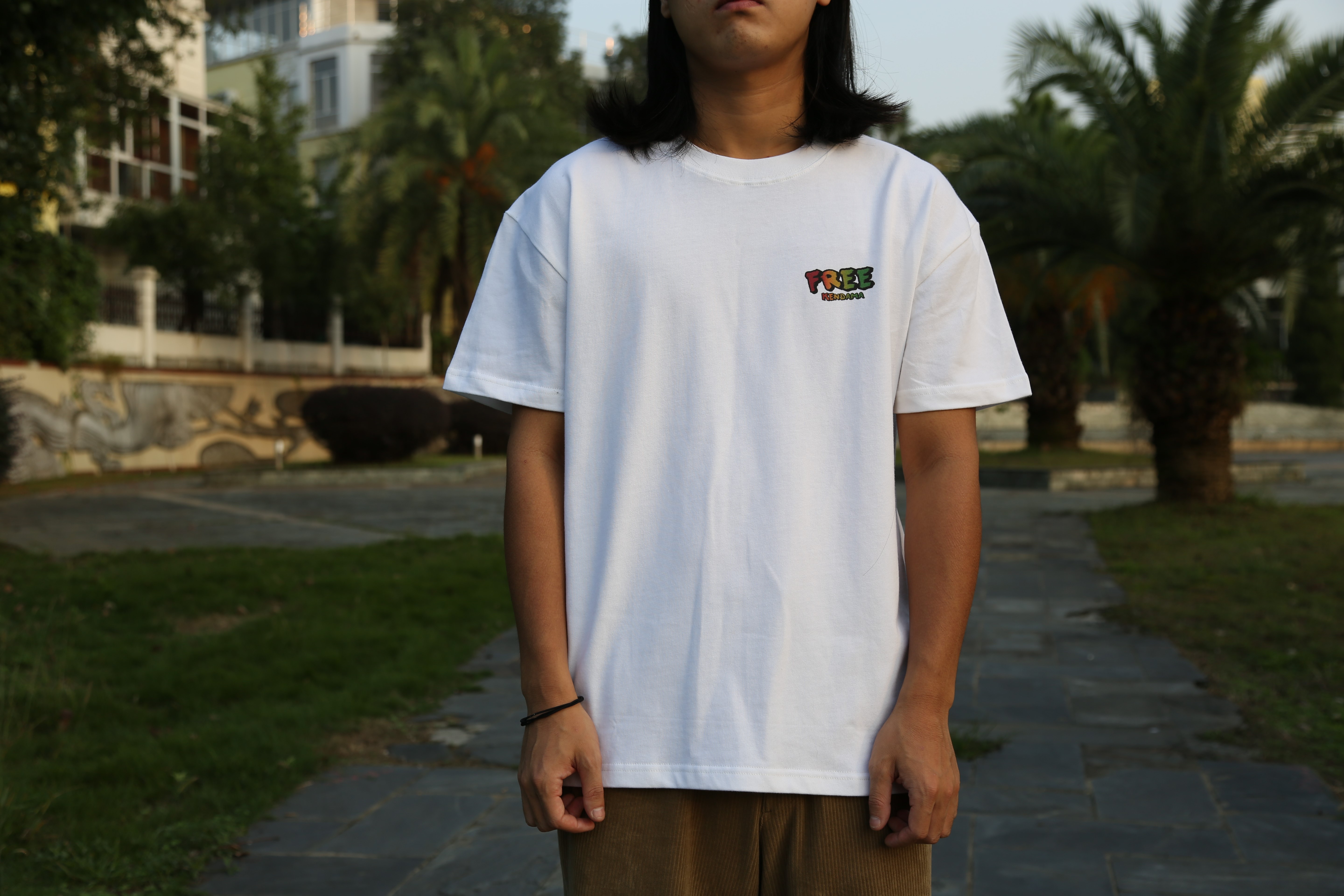 FREE Kendama T-Shirt Short Sleeve FREE Two Logos