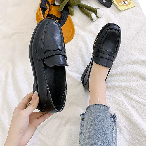 Японская обувь для кожаной обуви, универсальные лоферы в английском стиле, туфли, 2021 года, в британском стиле