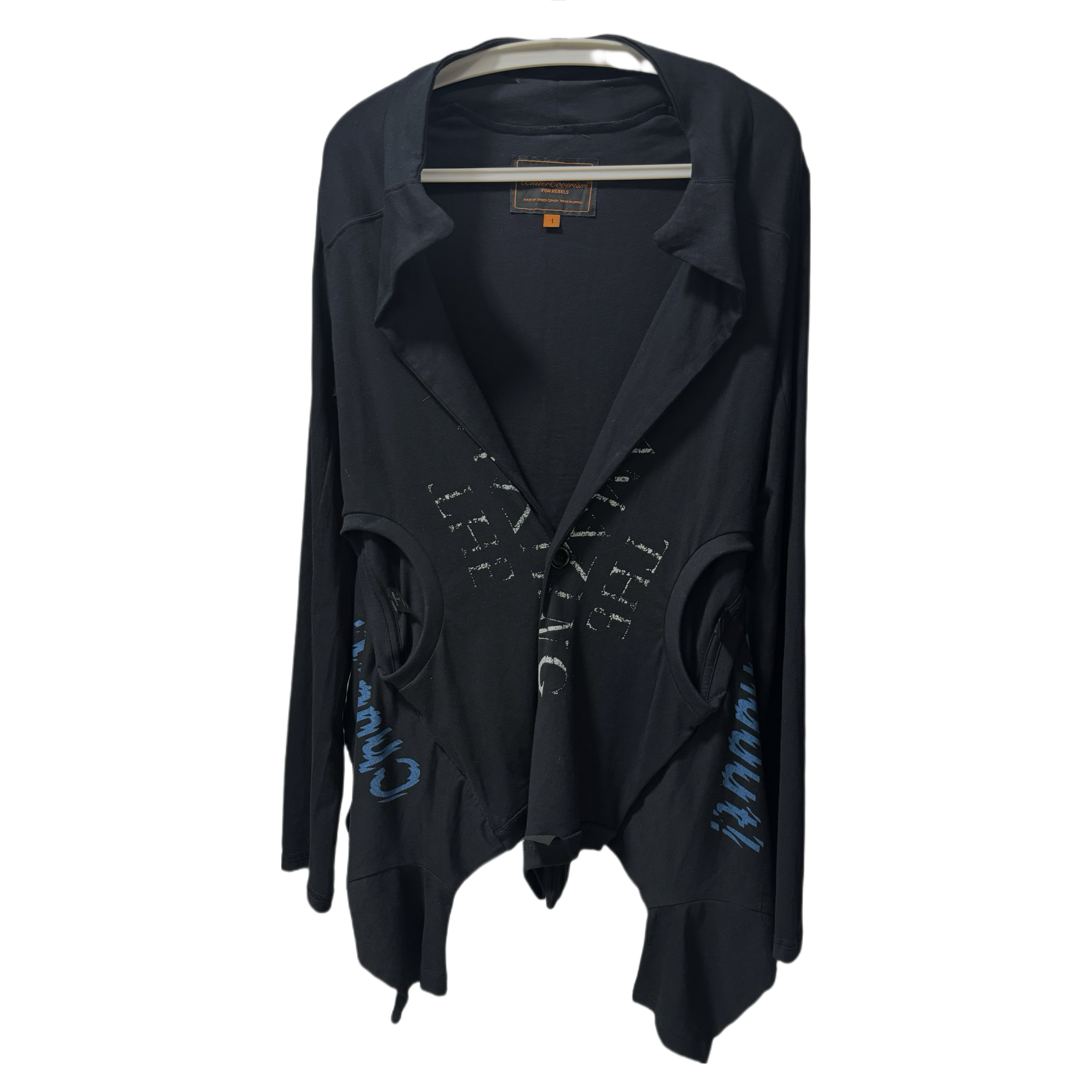 06ss undercoverism “T期” foodie jacket Undercover 06ss t-period deconstructed patchwork windbreaker