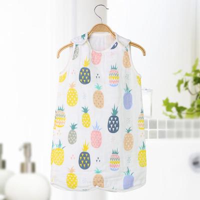 Vải cotton bốn lớp mật độ cao giặt gạc túi ngủ trẻ em chăn bông chống đá trẻ em chăn bông điều hòa không khí lớn nhỏ tùy chọn - Túi ngủ / Mat / Gối / Ded stuff