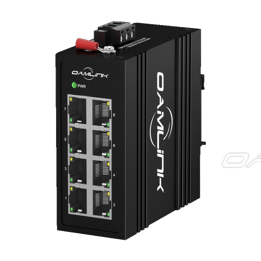 Industrial switch 8-port mini switch