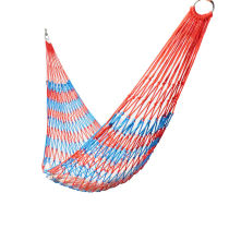 Portable swing outdoor Shaker hammock bedroom net pocket rope thickened spring tour load-bearing can be stored