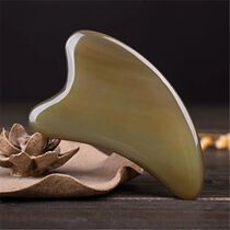 Scrape board semicircular body universal Meridian facial facial beauty natural horn plate beauty special set