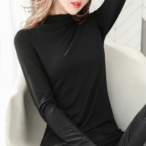 【奥简人】秋冬莫代尔半高领打底衫