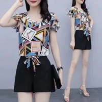 Черные шорты, комплект