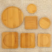 Companion Hand Workshop Multimeat Flower Pot Tray Bamboo-proof Leakproof Drain Earth Basin Cushion Small Flower Tog Square Table Bottom Tray