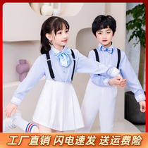 June 1 childrens costumes shirt overalls primary school students chorus childrens performance dress boys and girls suit summer