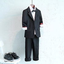 Boys suit dress recitation chorus performance British handsome childrens suit formal dress show suit Spring Suit