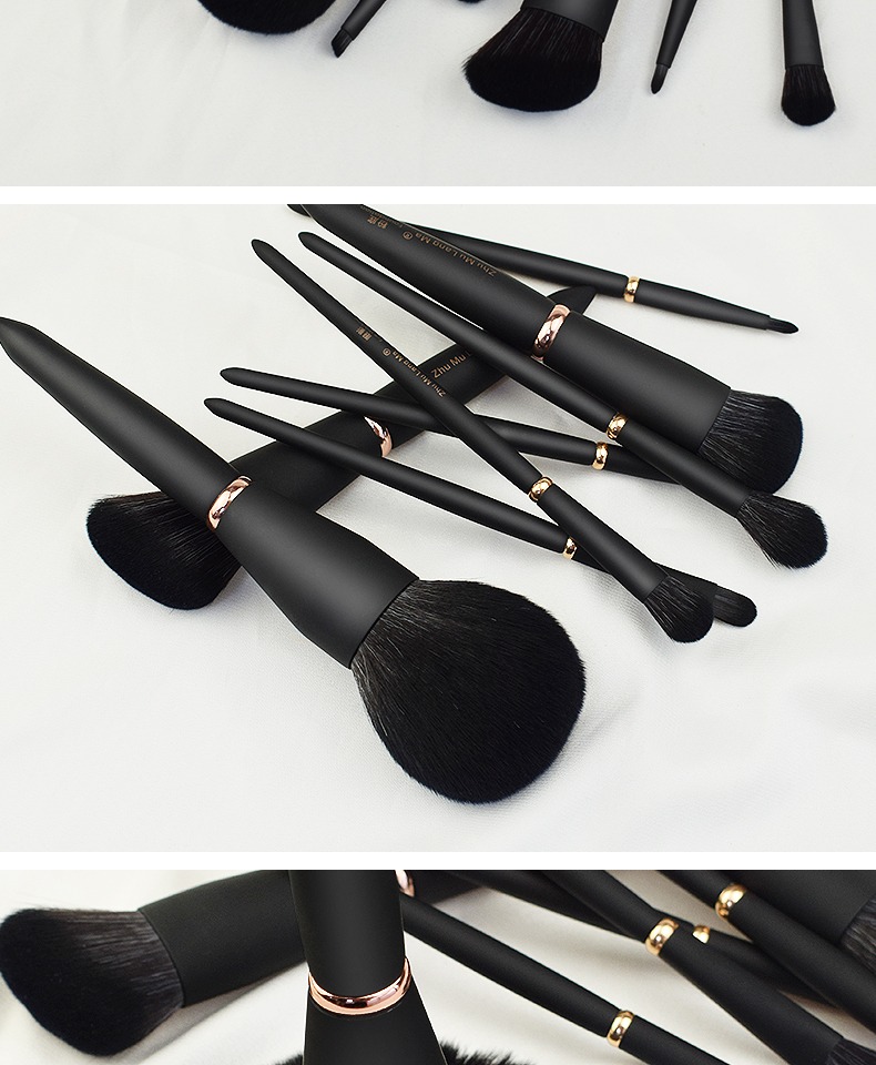 Everest 8 Makeup Brush Công cụ trang điểm Scatter Brush Foundation Brush Eye Shadow Brush Highlight Brush Set - Các công cụ làm đẹp khác mút đánh phấn