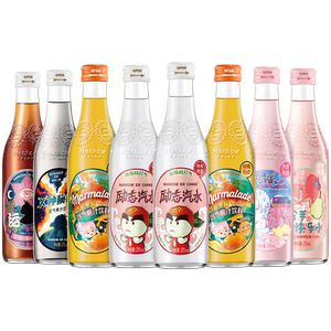 【汉口二厂】高颜值网红气泡水8瓶聚会神汽