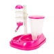 Dog waterer dọc pet waterer tự động con chó nhỏ không ướt miệng treo tưới nước cung cấp mèo - Cat / Dog hàng ngày Neccessities