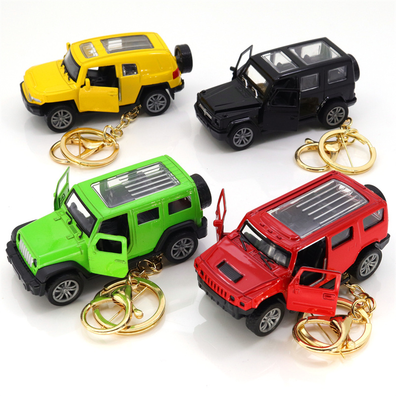 Alloy Car Off-Road Racing Wholesale Keychain Backpack Pendant Amusement Park Claw Machine Pendant Suv Pull-Back Car Alloy Car Off-Road Racing Wholesale Keychain Backpack Pendant Amusement Park Claw Machine Pendant Suv Pull-Back Car