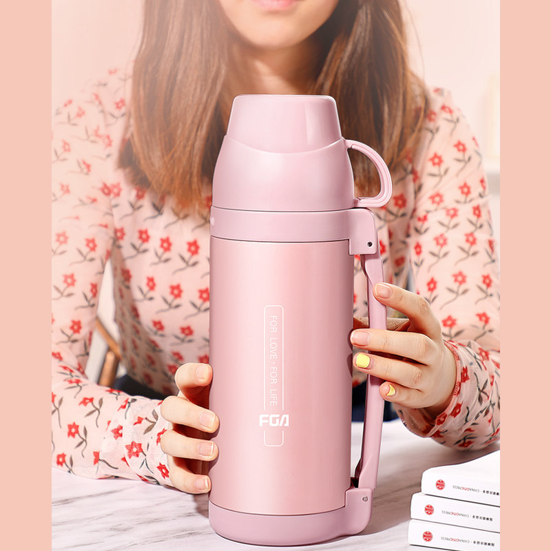 Tiger brand thermos cup large-capacity female kettle baby baby go out 1000ml water cup portable outdoor thermos
