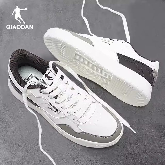 Jordan sneakers for men 2024 new summer soft-soled casual shoes official flagship store ເກີບກະດານຫນັງແທ້ສໍາລັບຜູ້ຊາຍ