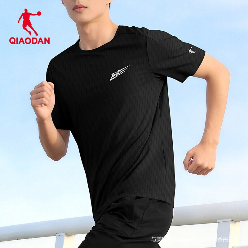 Jordan Feiying Short-Sleeved T-Shirt Men's 2026 New Summer Quick-Drying Breathable Running Men's Top Sports Half-Sleeve