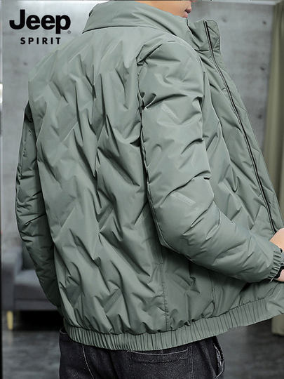 Джип-пуховик, мужские зимние легкие мужские теплые зимние топы, мужские куртки, новые короткие куртки