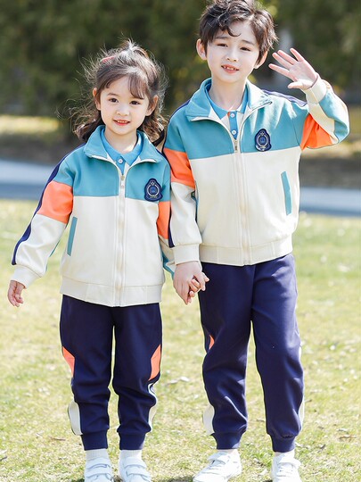 一年级班服秋季幼儿园园服春秋三件套英伦风运动服套装小学生校服