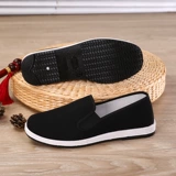 Туфли, нескользящие износостойкие рабочие слипоны для отдыха, мягкая подошва