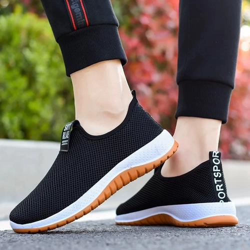 Спортивная обувь для ходьбы, износостойкие слипоны, против усталых ног