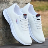 Модные универсальные дышащие износостойкие рабочие комфортные туфли, нескользящая спортивная повседневная обувь для отдыха, мягкая подошва