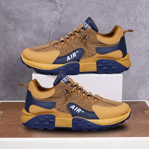 Мужская нескользящая рабочая модная универсальная спортивная спортивная обувь для отдыха, мягкая подошва