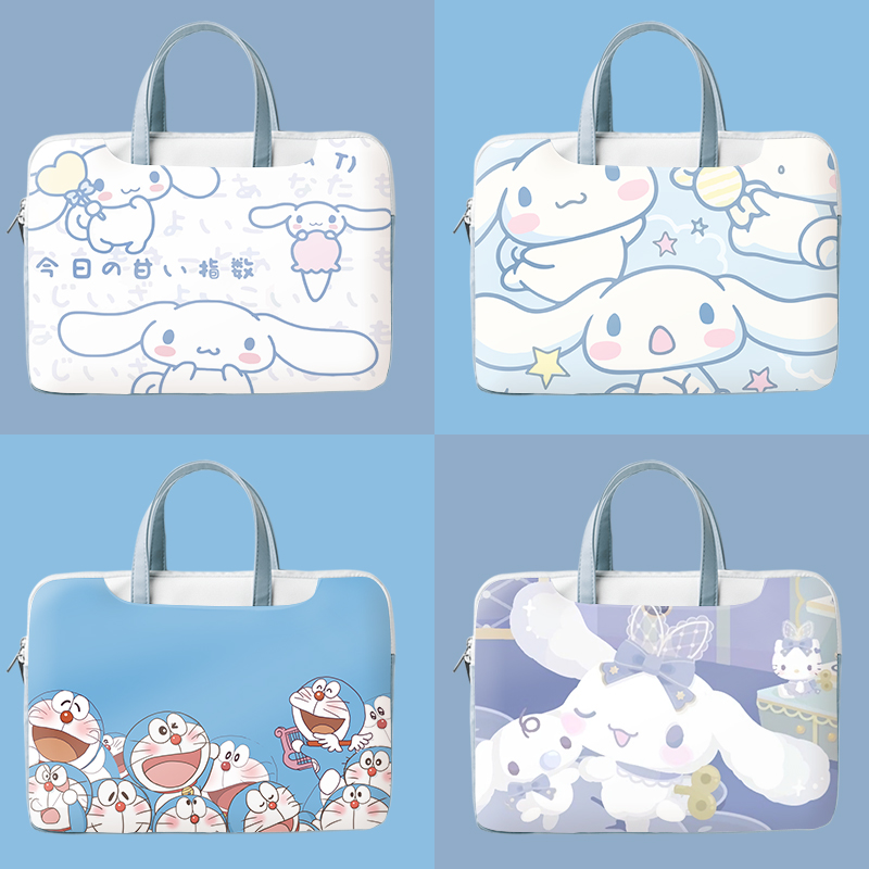 Jade Gui Dog Computer Package Female Hand 14-inch Pen Electric Package Applicable to Apple macbook air13 Lenovo Huawei 14 HP Star 13 Dell Cute Cartoon Good-looking Protective Sleeve Multifunction