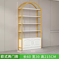 Длина 60 см, ширина 30 см, высота 215 см [дверь в европейском стиле], белая полка [Тип D]