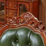 Стульчик для кормления для домашнего использования, классическая ткань из натурального дерева, в американском стиле