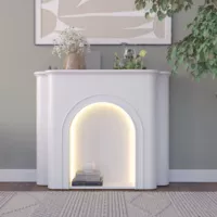 Чистая белая труба длины 90 ширина 24 высота 80+ Пояс лампы