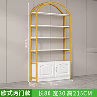 Длина 80 см Ширина 30 см Высота 215 см [дверь в европейском стиле], белая полка [Тип D]