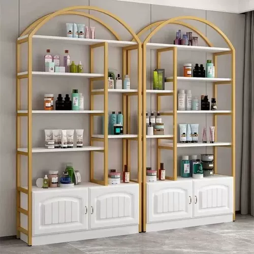 Бутик -контейнер косметический дисплей Шкаф посадка многослойные комбинированные полки красавица