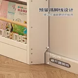 Книжная полка из натурального дерева, многослойное чтение, система хранения, книга с картинками, книжный шкаф