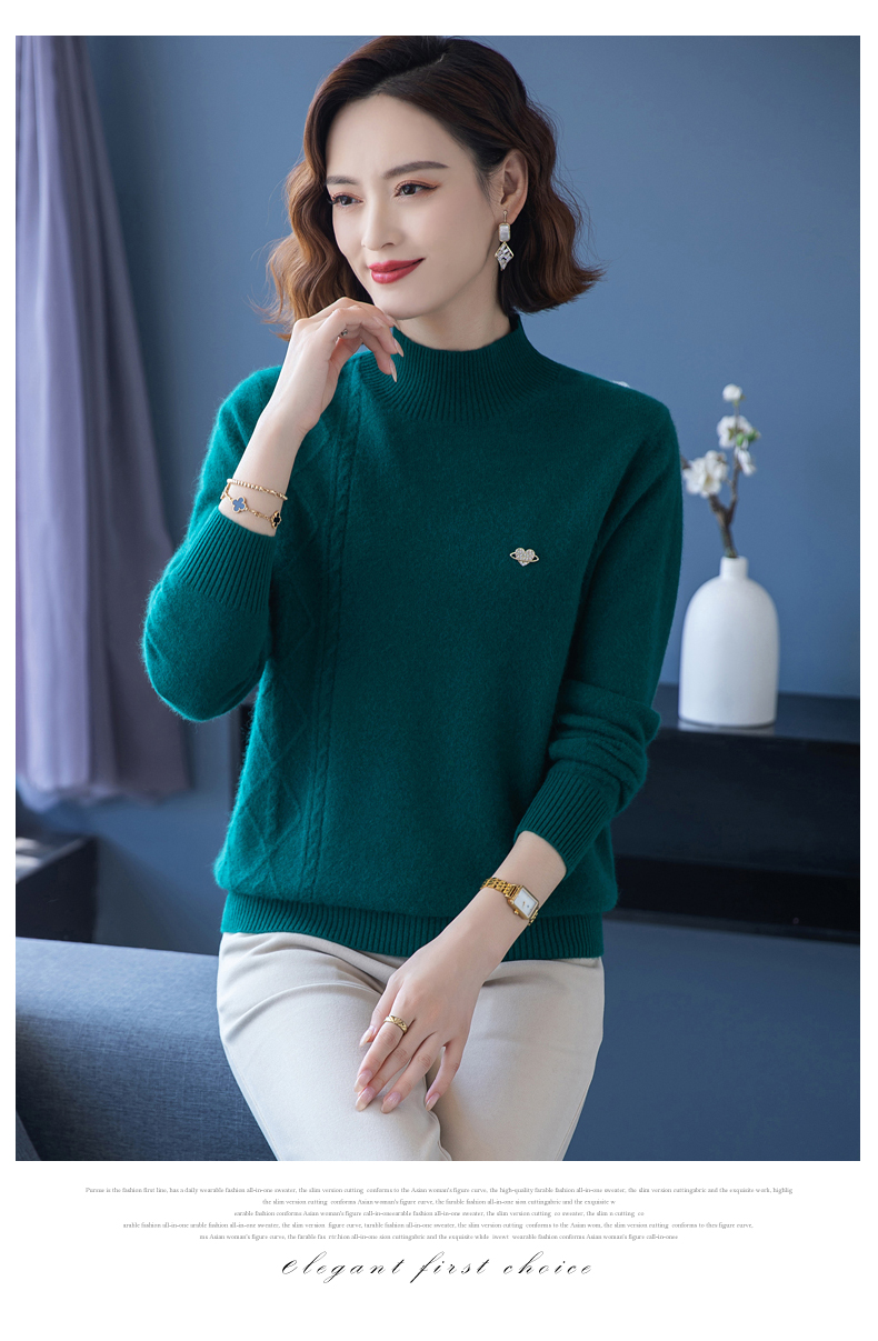 E6107 1970K ÁO LEN NỮ TAIRYA ÁO LEN MÙA XUÂN THU ĐÔNG DÀY ẤM THỜI TRANG NỮ G05 SẢN PHẨM MỚI