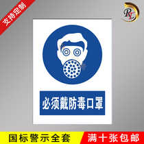 Safety ID Card Fire Safety Warning Signs Factory Workshop Instruction Sign