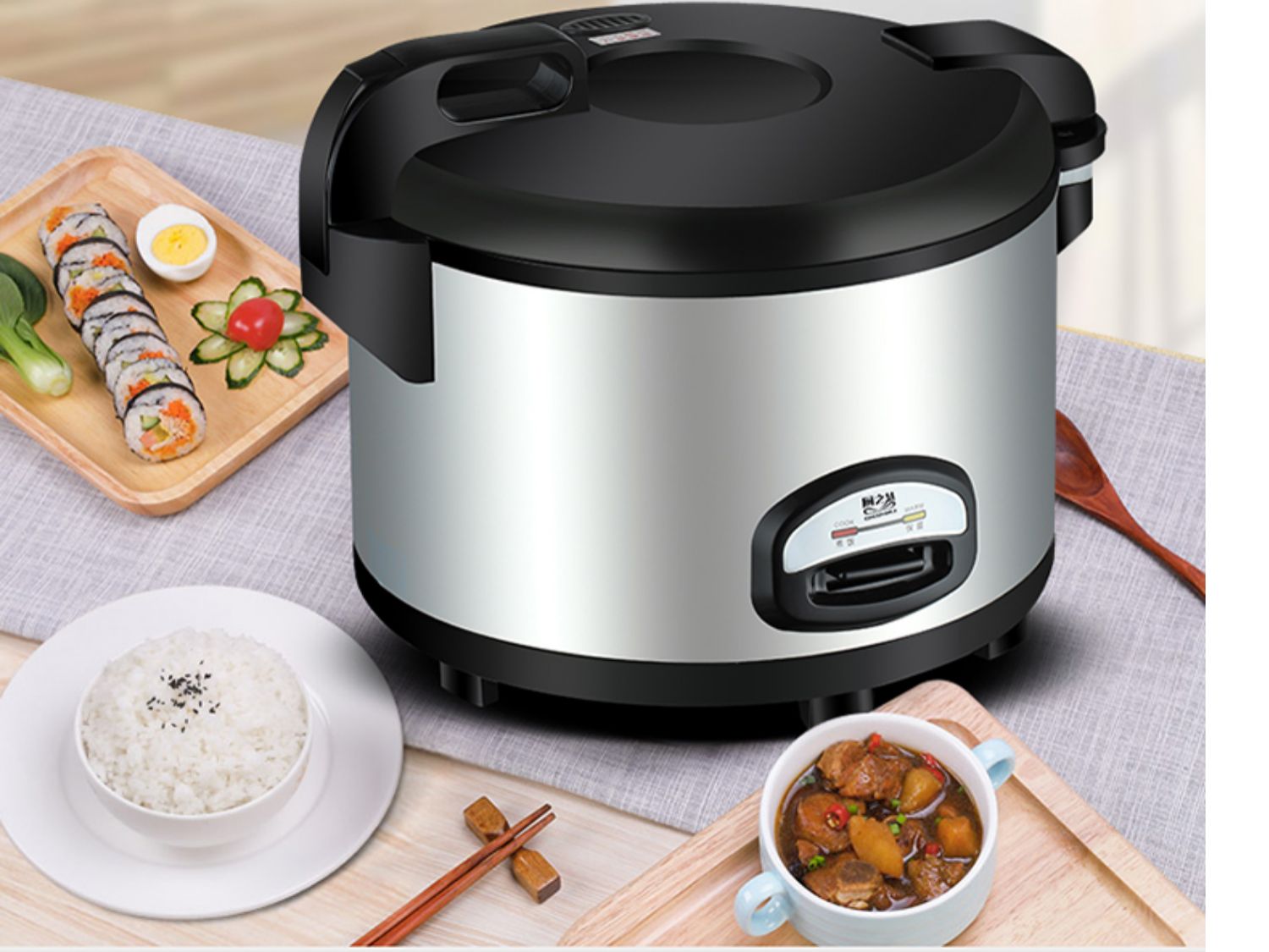 厨之慧 商用电饭煲10L15-20-30人酒店食堂大电饭锅大容量西施煲商品详情图