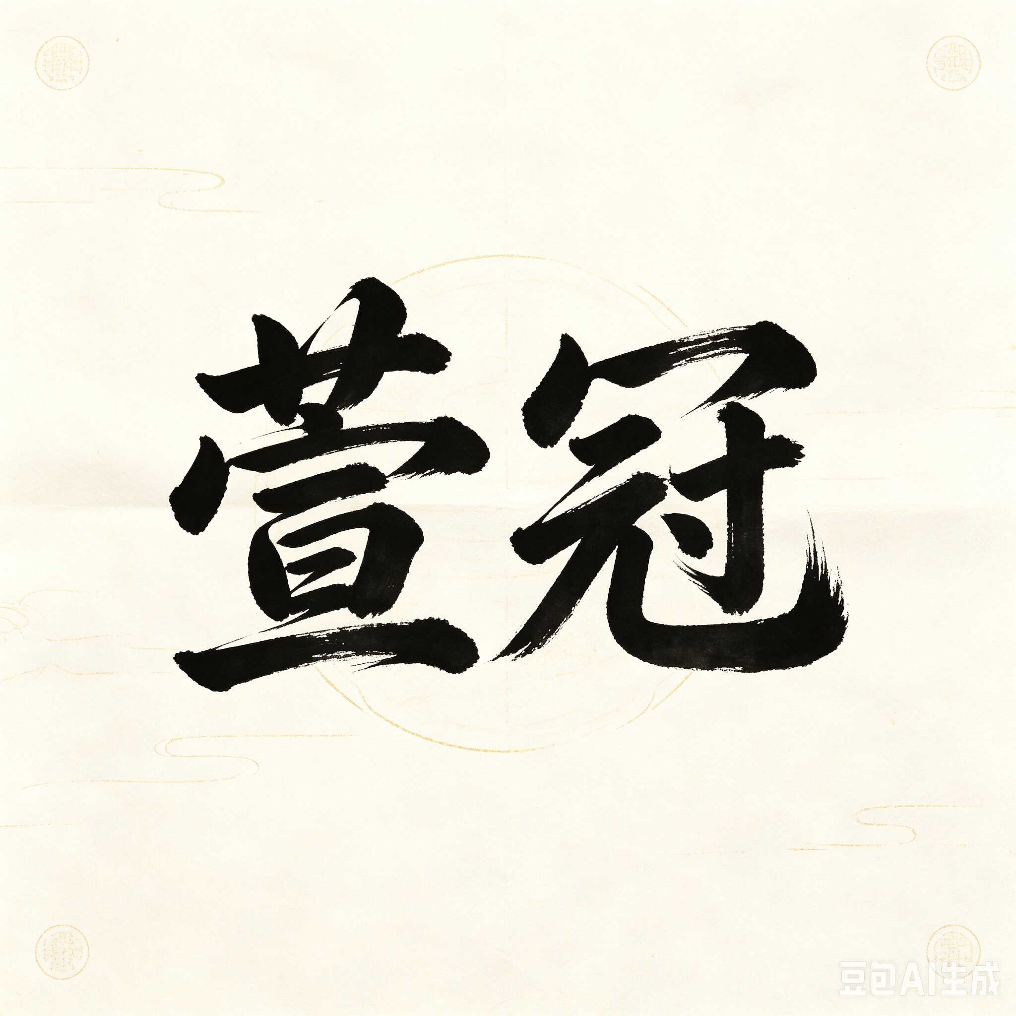 萱冠酷恩专卖店的LOGO