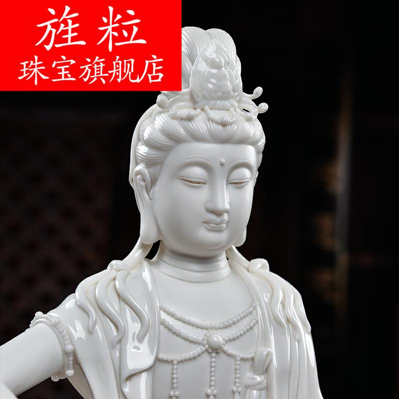Bm Su Du village work ceramic Buddha process decorations furnishing articles by rock comfortable guanyin D27-105