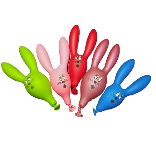 Кролик, мультяшный смешанный воздушный шар, детское вечернее платье, ювелирное украшение, увеличенная толщина