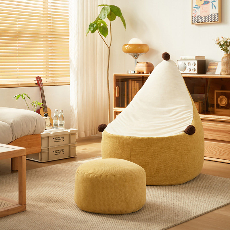 Lin's Home Human Dog Kennel Cartoon Sloth Sofa Bedroom Single Mini Mini Sofa room Lin's wood industry LS-Taobao