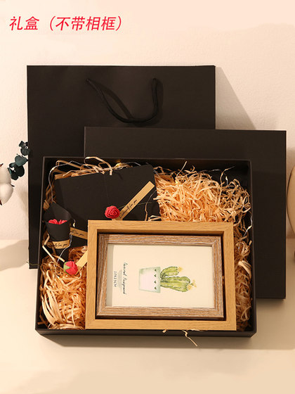 创意双面旋转相框 6寸7寸8亚克力摆台洗照片打印照片定制LOGO礼品